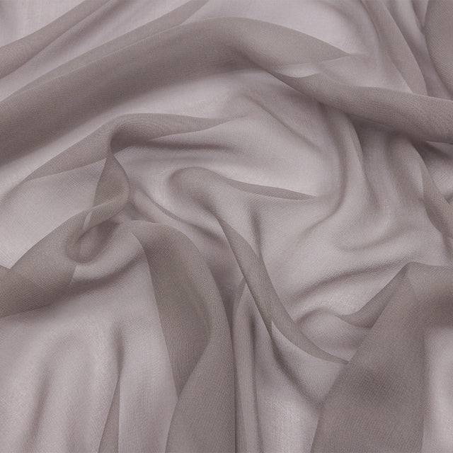 Silk Chiffon 44" - Silver - Premium Collection