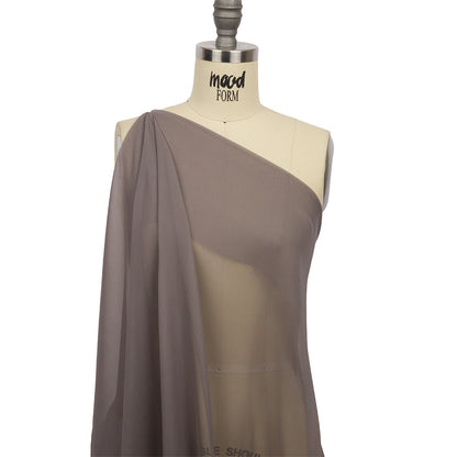 Silk Chiffon 44" - Dark Silver - Premium Collection