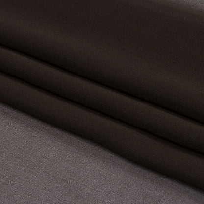 Silk Chiffon 44" - Deep Charcoal - Premium Collection