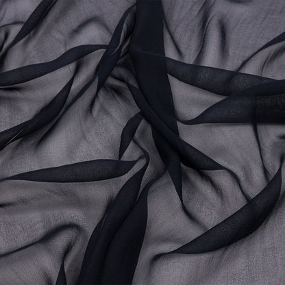 Silk Chiffon 44" - Midnight - Premium Collection