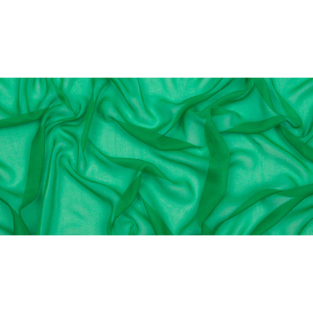 Silk Chiffon 44" - Kelly Green - Premium Collection
