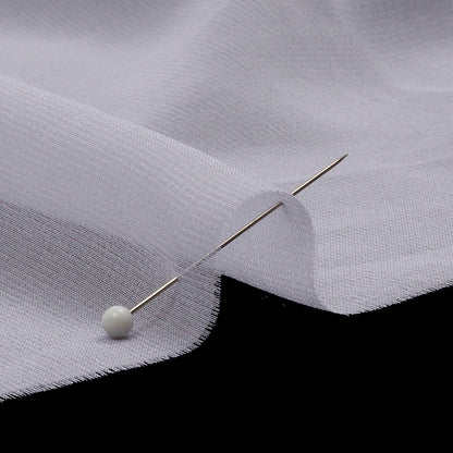 Silk Chiffon 54" - Bright White - Premium Collection