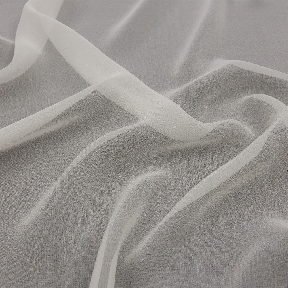 Silk Chiffon 54" - Antique White - Premium Collection