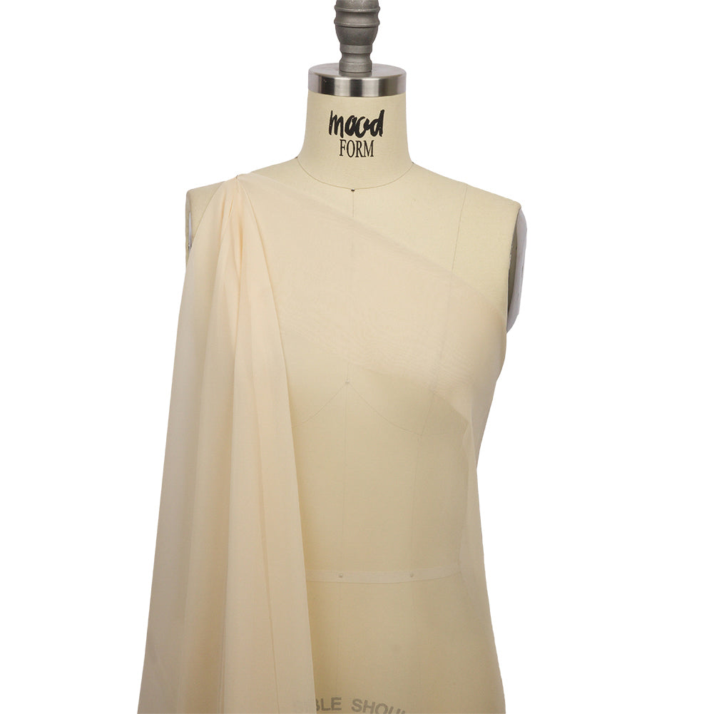 Silk Chiffon 54" - Tapioca - Premium Collection