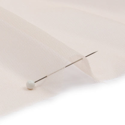 Silk Chiffon 54" - Ecru - Premium Collection