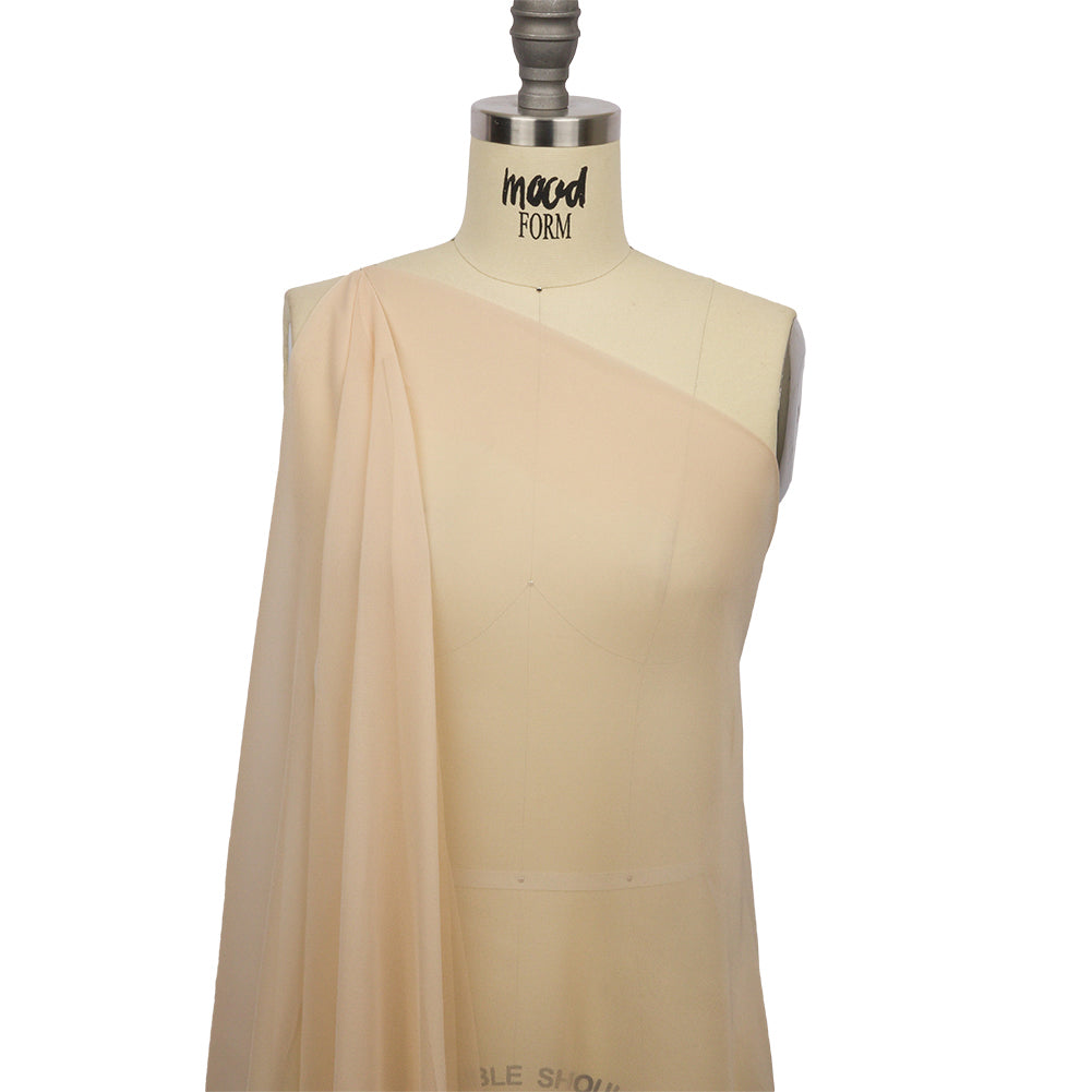 Silk Chiffon 54" - Ecru - Premium Collection