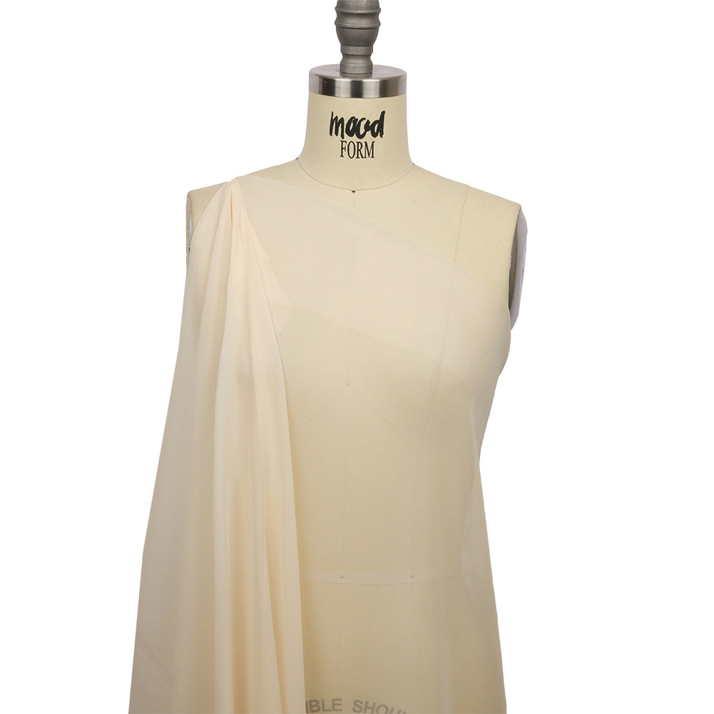 Silk Chiffon 54" - Nude - Premium Collection