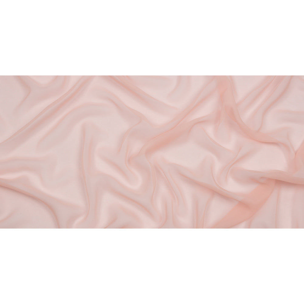 Gasa de seda de 54" - Rosa velada - Colección Premium