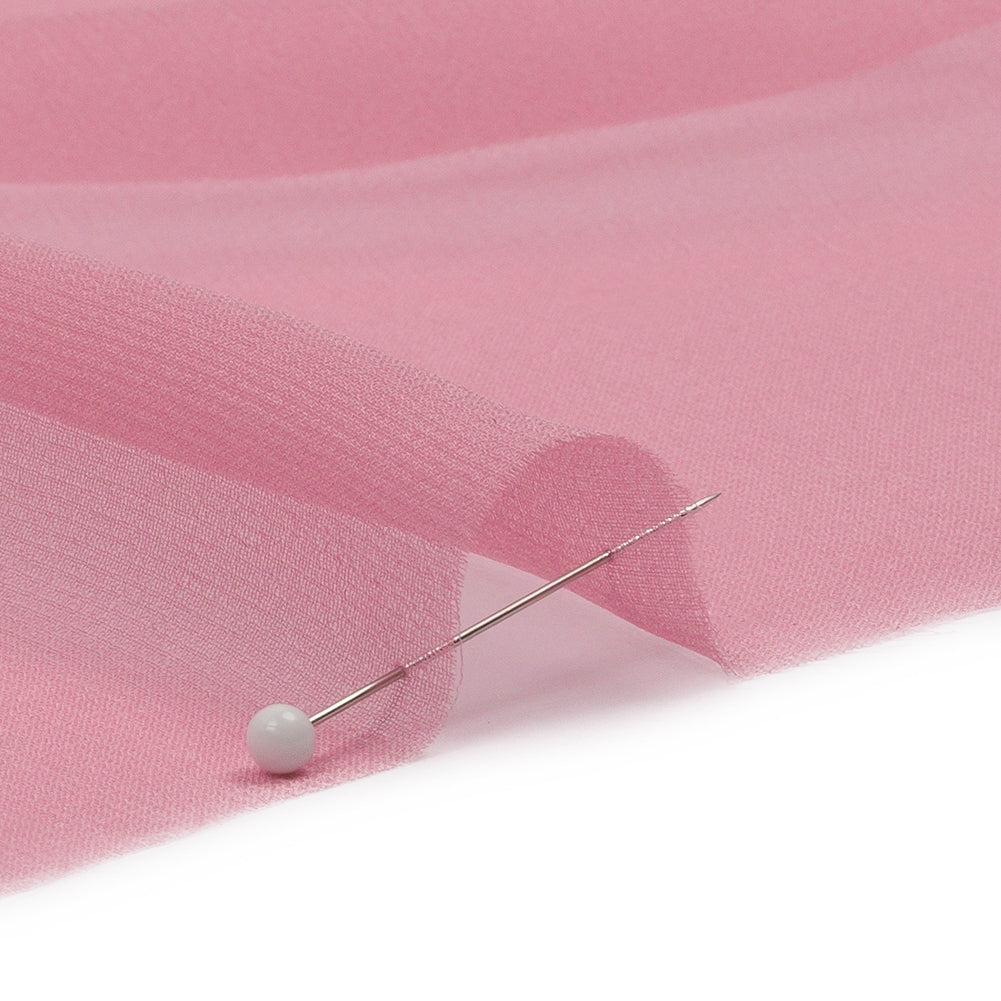 Silk Chiffon 54" - Polignac Pink - Premium Collection - Detail