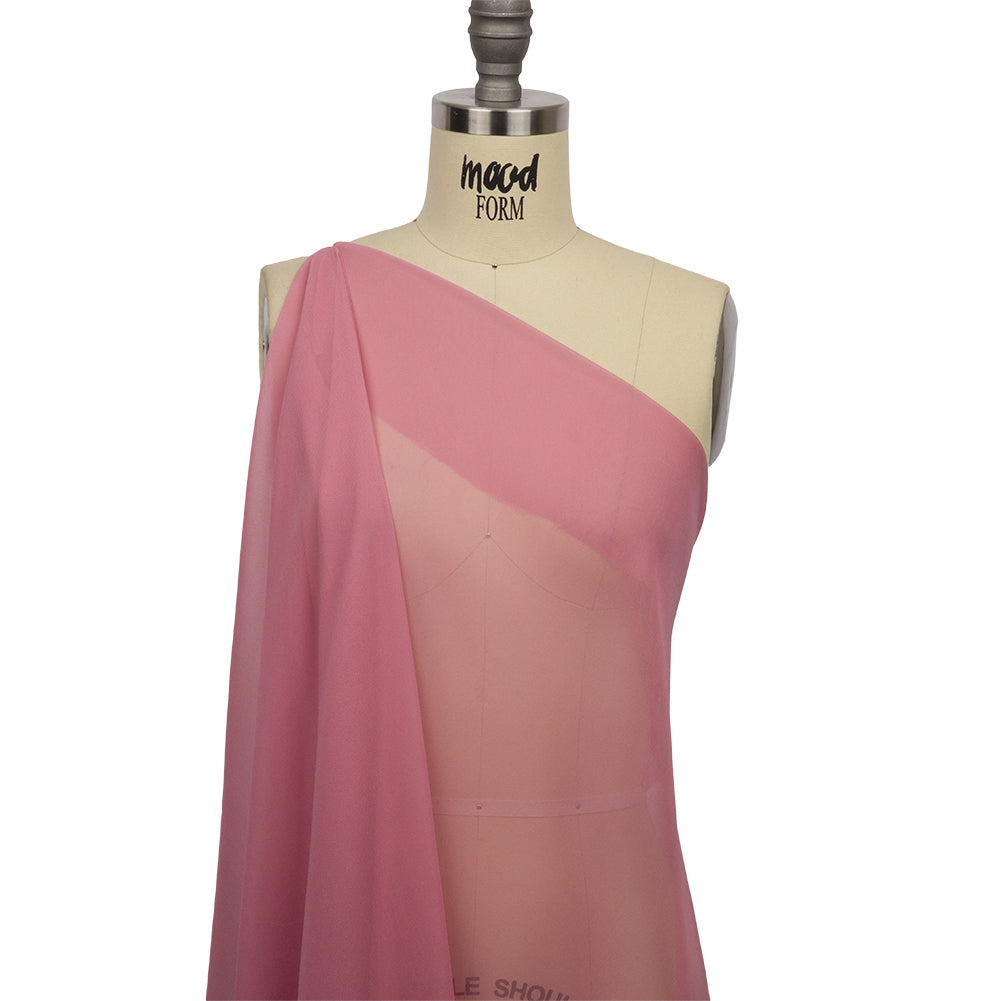 Silk Chiffon 54" - Polignac Pink - Premium Collection - Drape