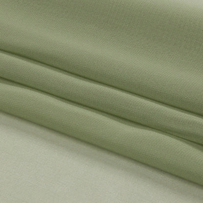 Silk Chiffon 54" - Oil Green - Premium Collection