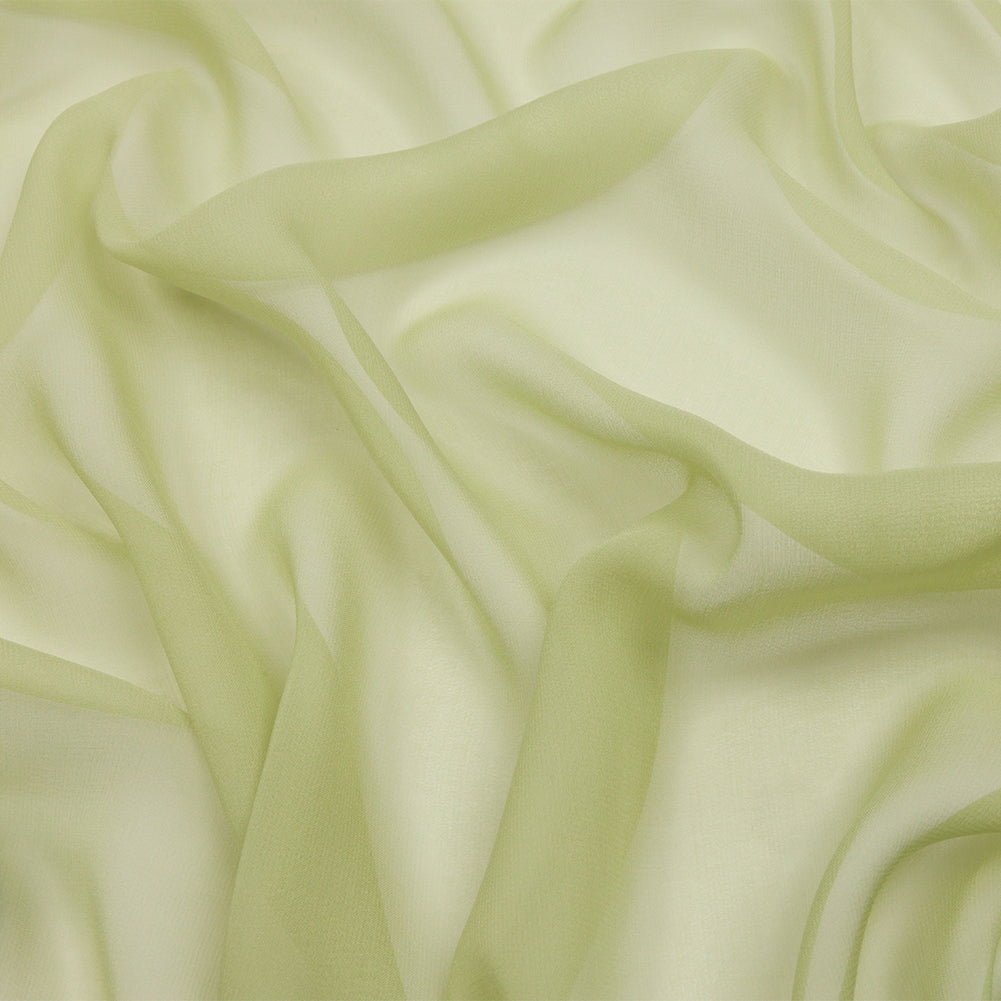 Silk Chiffon 54" - Nile Green - Premium Collection