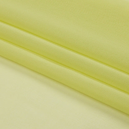Silk Chiffon 54" - Sunny Lime - Premium Collection