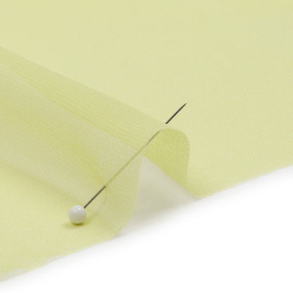 Silk Chiffon 54" - Sunny Lime - Premium Collection