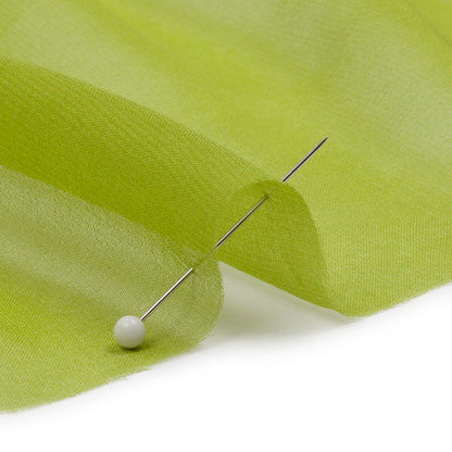 Silk Chiffon 54" - Peridot Green - Premium Collection