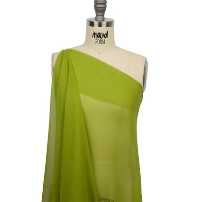 Silk Chiffon 54" - Peridot Green - Premium Collection