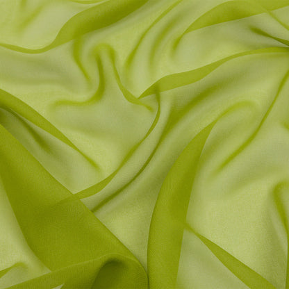 Silk Chiffon 54" - Peridot Green - Premium Collection