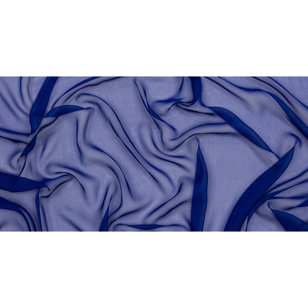 Silk Chiffon 54" - Mazarine Blue - Premium Collection