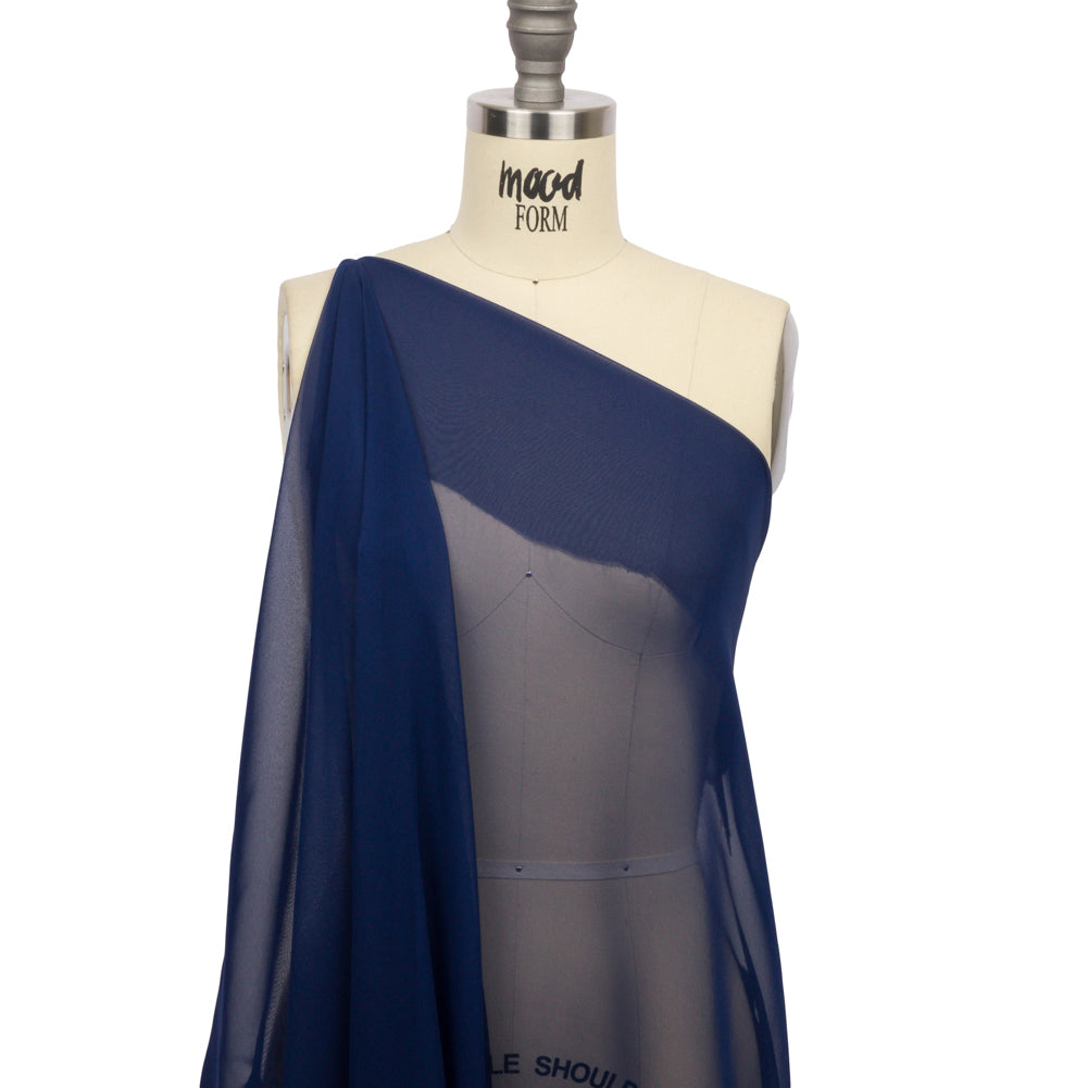 Silk Chiffon 54" - Estate Blue - Premium Collection