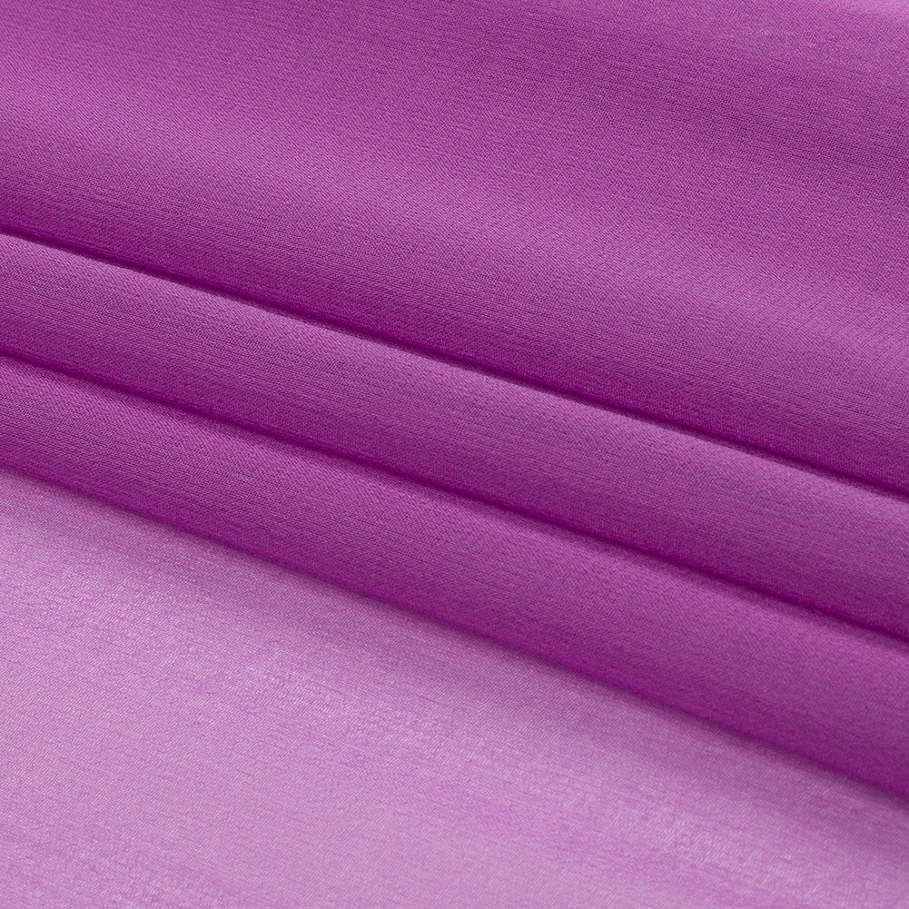 Silk Chiffon 54" - Bright Purple - Premium Collection