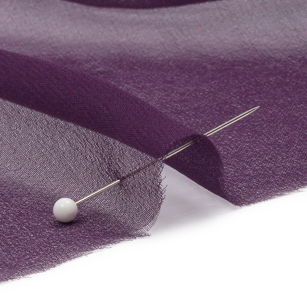 Silk Chiffon 54" - Blackberry - Premium Collection