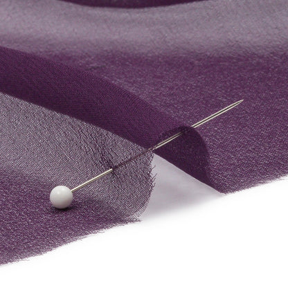 Silk Chiffon 54" - Blackberry - Premium Collection