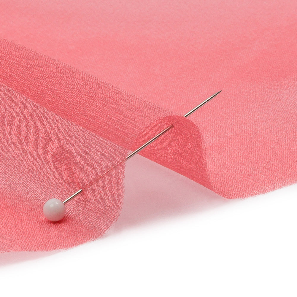 Silk Chiffon 54" - Salmon - Premium Collection