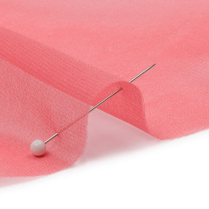 Silk Chiffon 54" - Salmon - Premium Collection