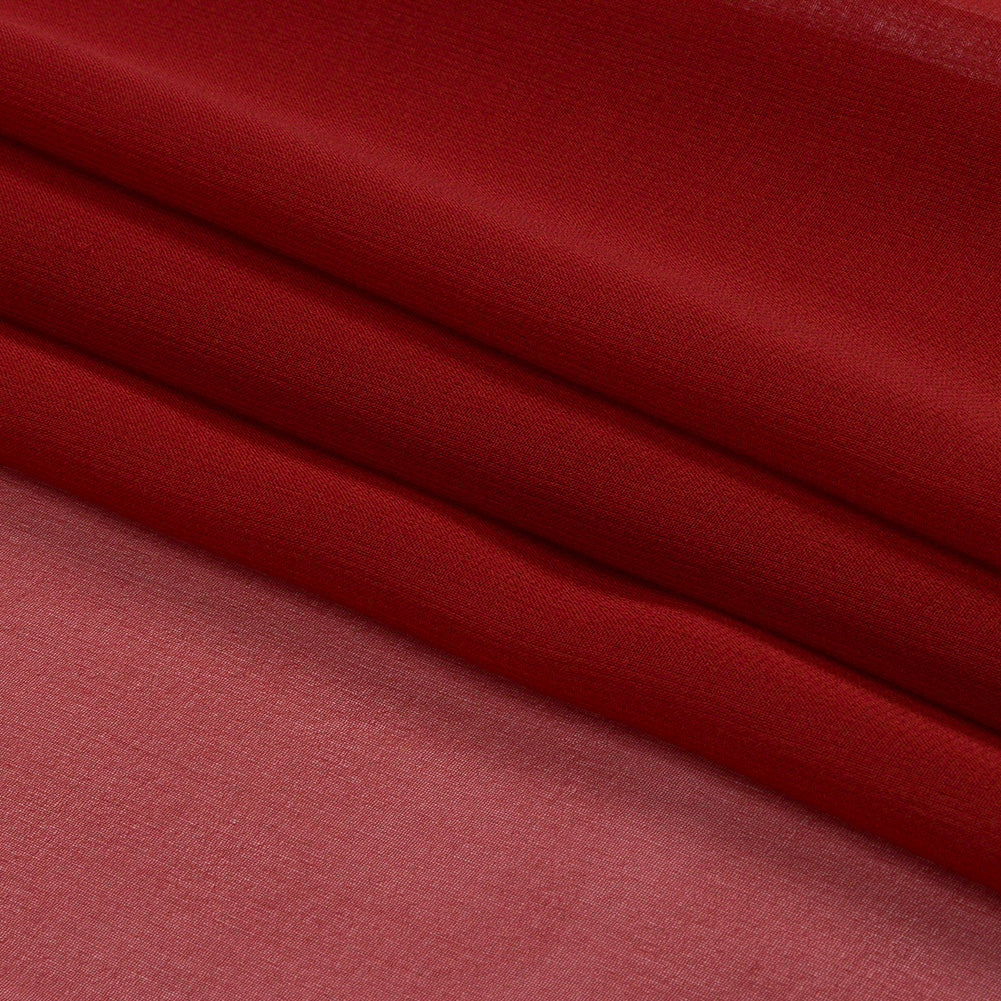Silk Chiffon 54" - Rust - Premium Collection - Folded