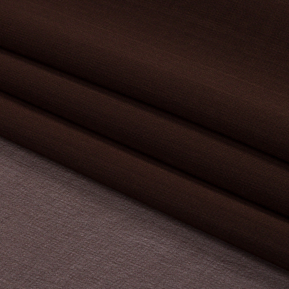 Silk Chiffon 54" - Dark Brown - Premium Collection