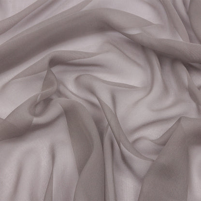 Silk Chiffon 54" - Silver - Premium Collection