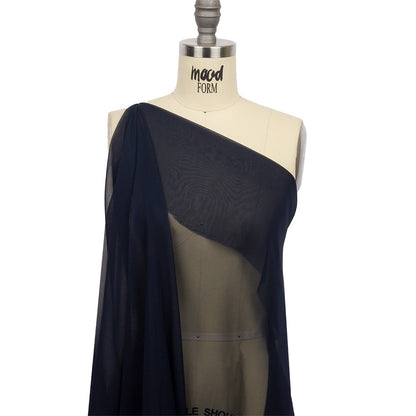 Silk Chiffon 54" - Navy - Premium Collection