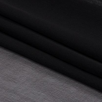 Silk Chiffon 54" - Black - Premium Collection