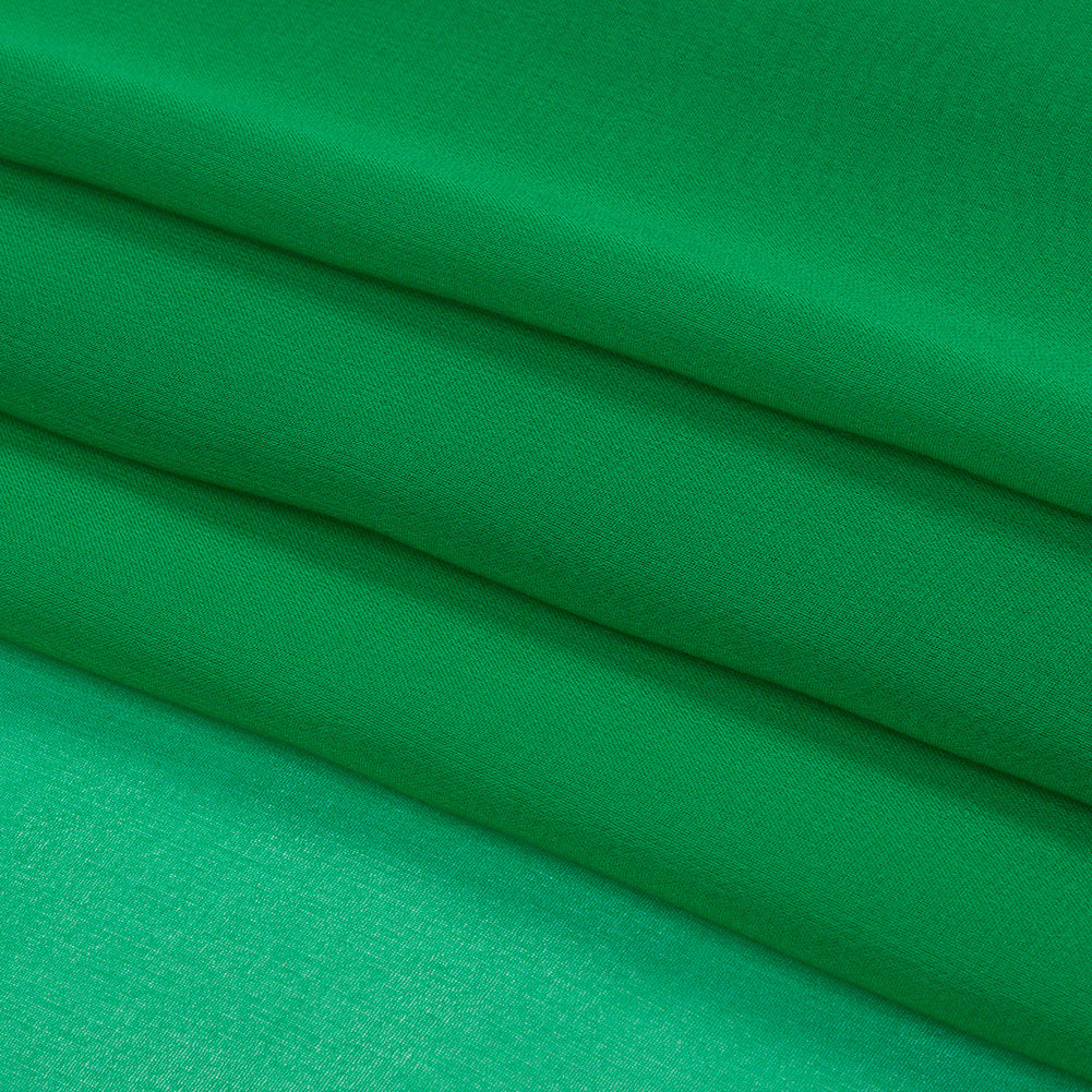 Silk Chiffon 54" - Kelly Green - Premium Collection