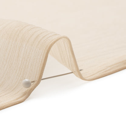 Crinkled Silk Chiffon - Winter Wheat - Premium Collection