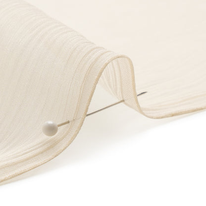 Crinkled Silk Chiffon - Nude - Premium Collection