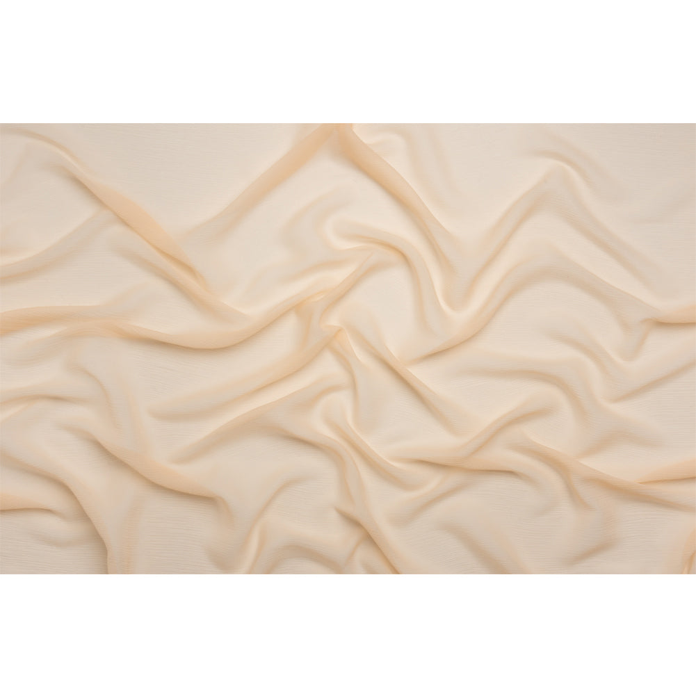 Chifón de seda arrugada - Bellini - Colección Premium