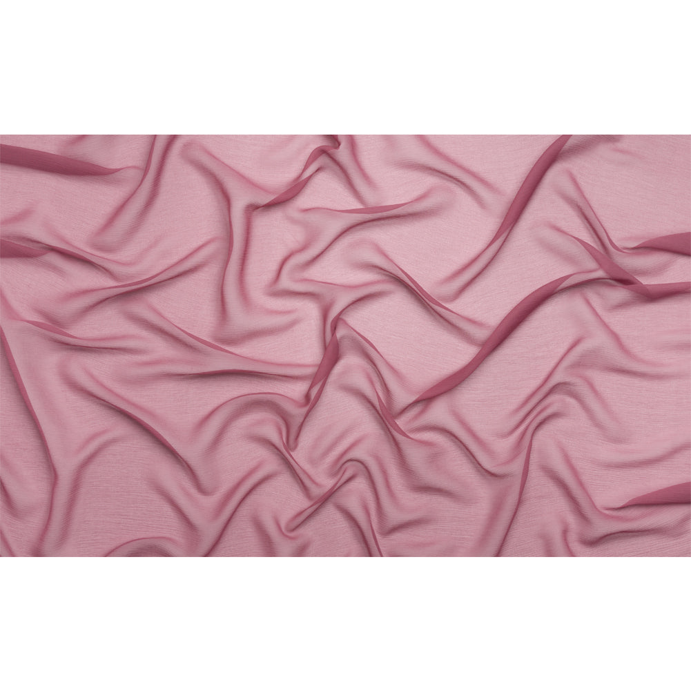 Crinkled Silk Chiffon - Crushed Berry - Premium Collection - Full