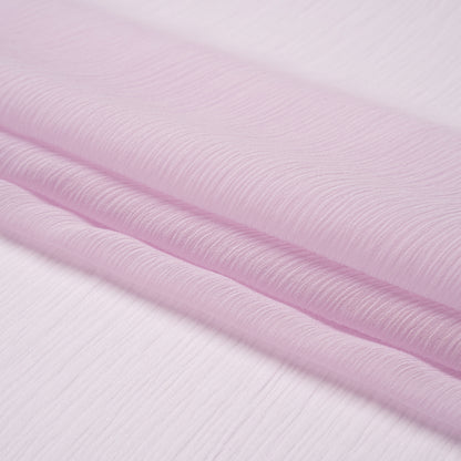 Gasa de seda arrugada - Niebla de lavanda - Colección prémium