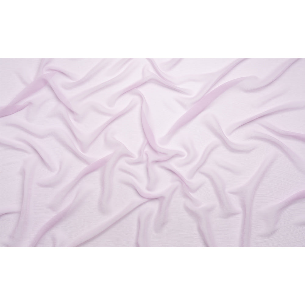 Gasa de seda arrugada - Niebla de lavanda - Colección prémium