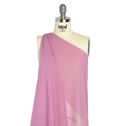 Crinkled Silk Chiffon - Regal Orchid - Premium Collection