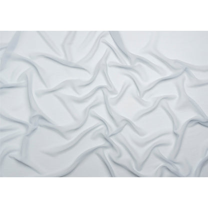 Crinkled Silk Chiffon - Gray Dawn - Premium Collection