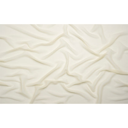Gasa de seda arrugada - Marfil - Colección Premium