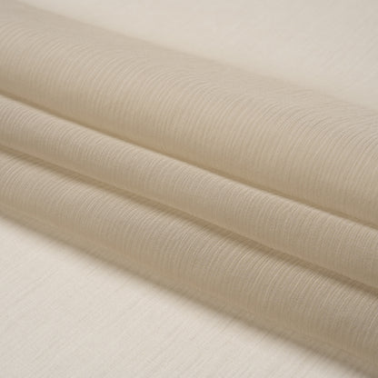 Crinkled Silk Chiffon - Feather Gray - Premium Collection