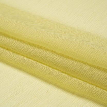 Crinkled Silk Chiffon - Linden Green - Premium Collection