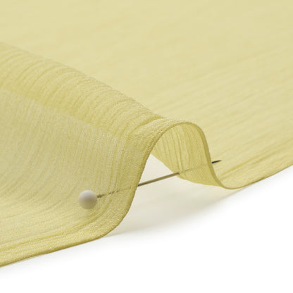 Crinkled Silk Chiffon - Linden Green - Premium Collection