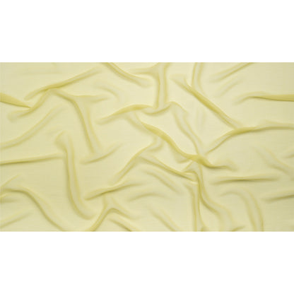 Crinkled Silk Chiffon - Linden Green - Premium Collection