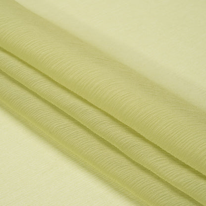 Crinkled Silk Chiffon - Nile Green - Premium Collection