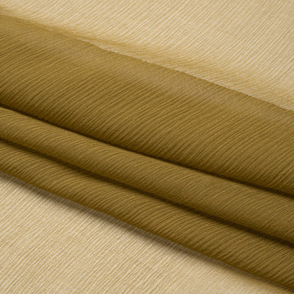 Crinkled Silk Chiffon - Fir Green - Premium Collection