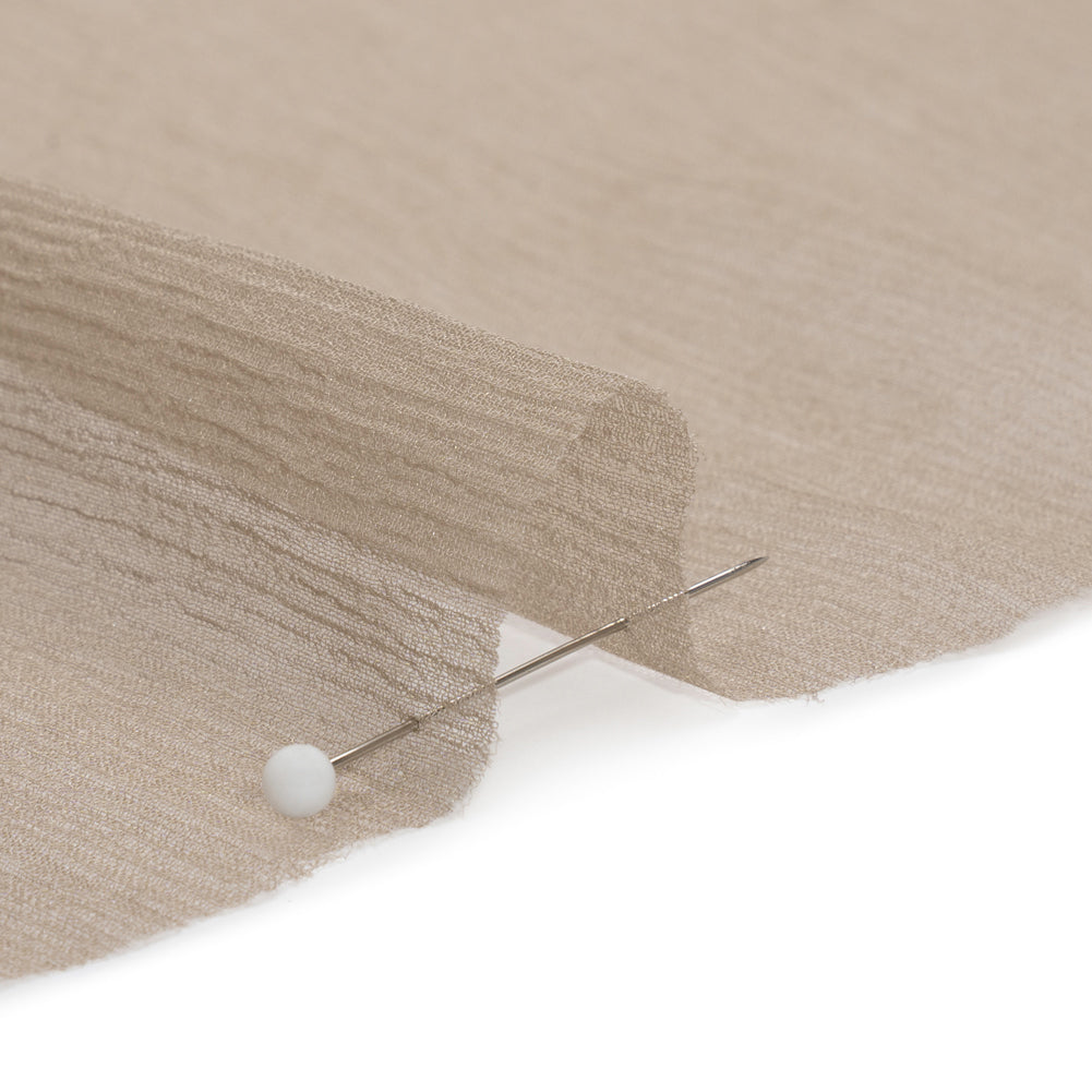 Gasa de seda arrugada - Hongos - Colección Premium